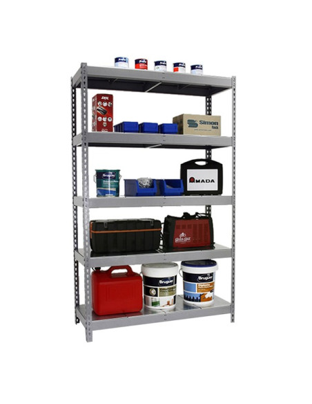 Estantería ECOFORTE METAL Galvanizado 5 estantes