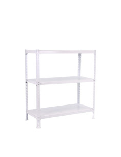Estante ECOCLICK PLUS Branca 3 prateleiras