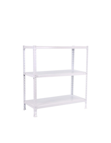 Estantería ECOCLICK PLUS Blanco 3 estantes