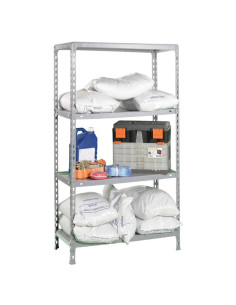 Estantería ECOCLICK PLUS Galvanizado 4 estantes 2