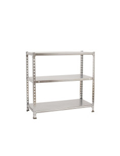 ECOCLICK PLUS Estante galvanizada 3 prateleiras