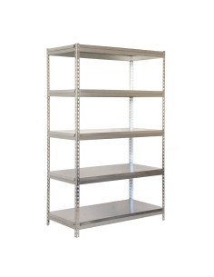 Estantería BRICOFORTE METAL Galvanizado 5 estantes