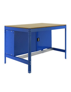 Bancada de trabalho SIMONWORK BT0 CABINET Azul/Madeira 1...