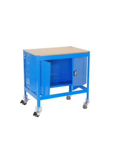 SIMONWORK MOBILE BT0 CABINET workbench Blue/Wood 1...
