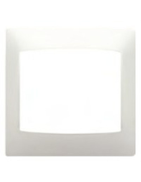 Placa 1 elemento horizontal série Coral sem moldura vazia
