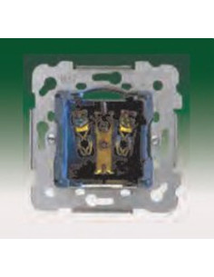 Base 2P+T lateral 16A 250V serie Coral tornillo