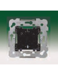 Base 2P+T lateral 16A 250V serie Coral con seguridad