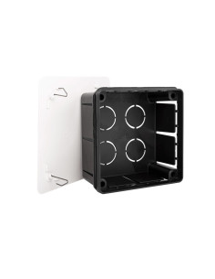 Caja empalmes 100x100x50 mm. Tapa garras metálicas. 1 unidad