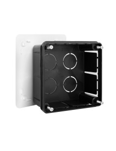 Caja empalmes 100x100x50 mm. Tapa tornillos. 1 unidad