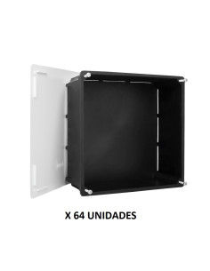 Caja empalmes 150x150x60 mm. Tapa tornillos. 64 unidades