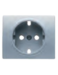 Mega safety plug base cover in satin white