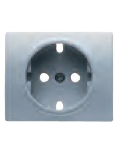 Mega safety plug base cover in satin white