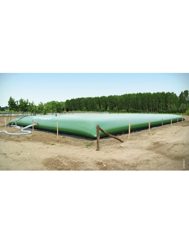 Depósito flexible de 70.000 litros para agua potable