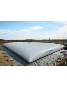 Depósito flexible de 310.000 litros para agua potable