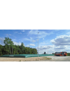 Depósito flexible de 90.000 litros contraincendios
