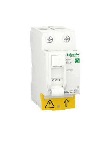 Disjoncteur RESI9 ID 2P 40A 30mA F-SI