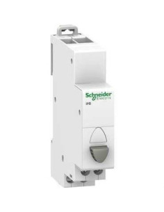 Bouton-poussoir simple IPB 1 NO-1 NC gris