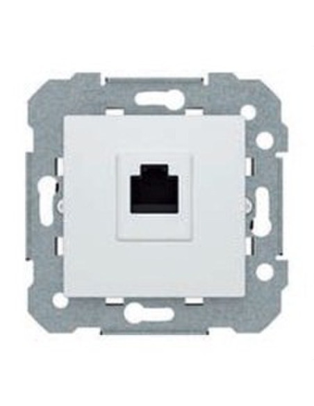 Viva series RJ11 socket in white