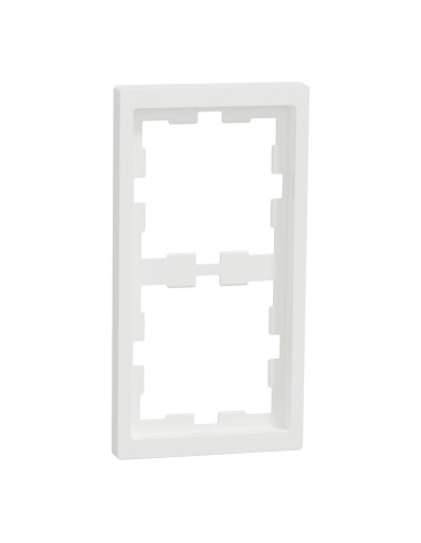 D-Life frame for 2 elements white