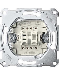 Pulsador doble 10A 250V 1 CA