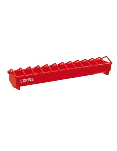 Mangeoire en plastique pour poulets, grilles larges, 40 cm