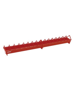 Mangeoire en plastique pour poulets, grilles larges, 100 cm