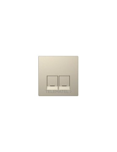 Tapa para toma doble tipo RJ45 D-LIFE en color...