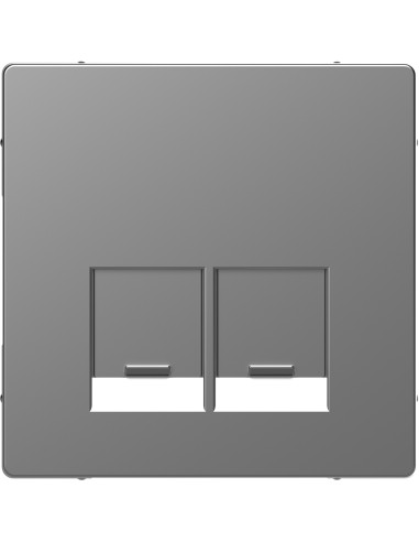 Tapa para toma doble tipo RJ45 D-LIFE en color...