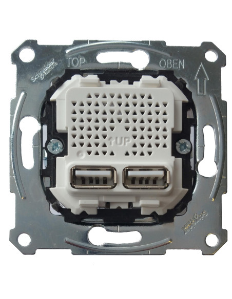 Tomada para carregador duplo tipo USB 2100mA D-LIFE