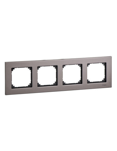 Cadre à 4 éléments ELEGANCE gris rhodié