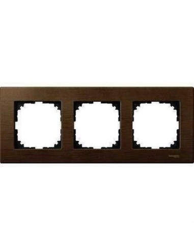 Frame with 3 elements ELEGANCE walnut