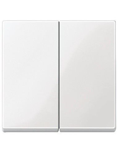 Clé double ELEGANCE blanche