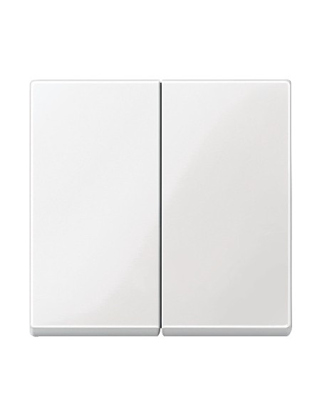 Clé double ELEGANCE blanche