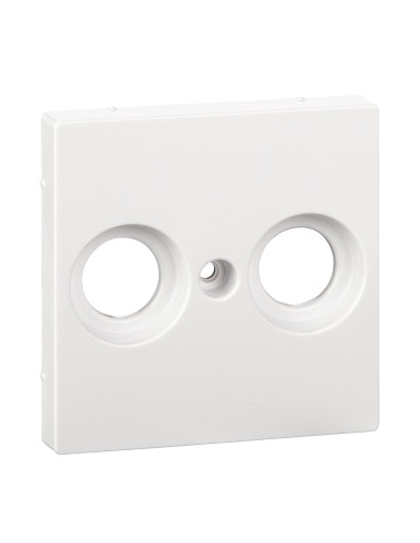 Carátula toma televisión blanco activo