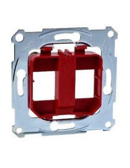 Support for 2 RJ45 Keystone sockets from the D-LIFE range
