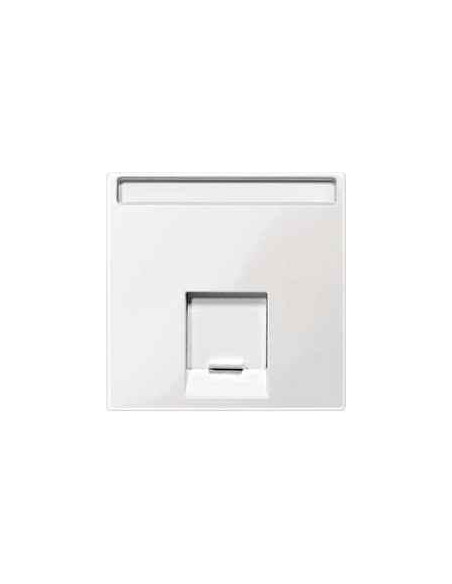 Cache RJ45 simple ELEGANCE/AQUADESIGN blanc