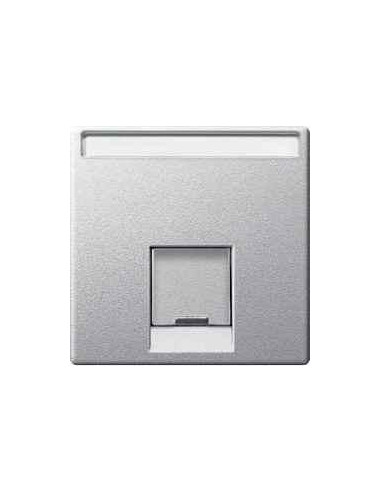 Tapa RJ45 simple ELEGANCE/AQUADESIGN aluminio