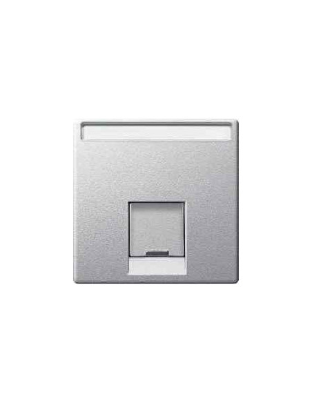 Tampa RJ45 única em alumínio ELEGANCE/AQUADESIGN
