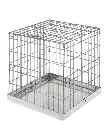 Cage d'exposition cubique, sans porte, taille M