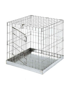 Cubic exhibition cage, with door, size M
