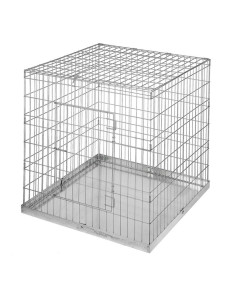 Cubic exhibition cage, with door, size L