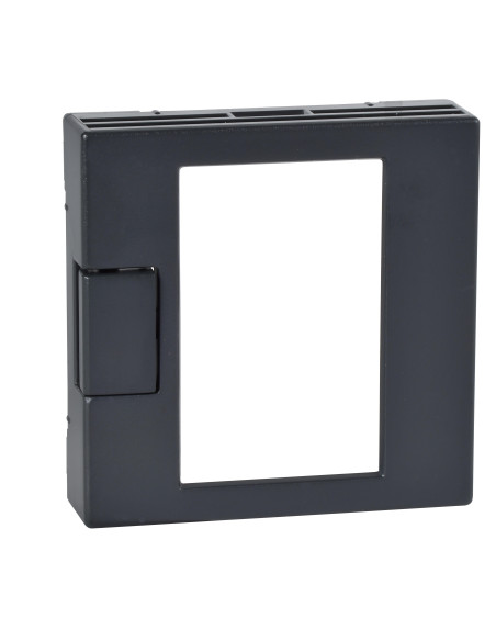 Cache thermostat TOUCH anthracite