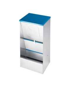Galvanized sheet dog feeder 10 liters