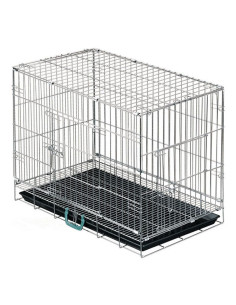 Show cage for dogs size L, with floor