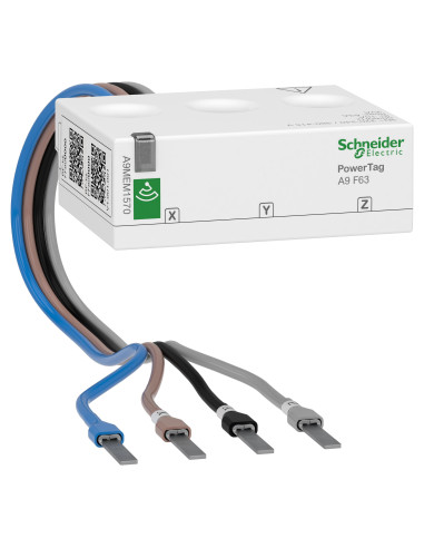 Sensor de energía PowerTag Universal 3P+N