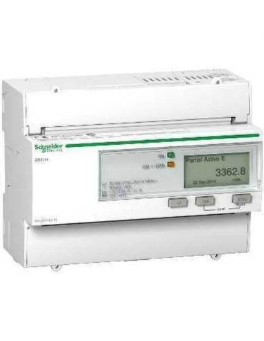 Contador KwH trifásico 125A pulsos MID