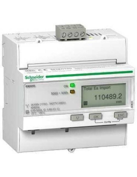 Compteur d'énergie IEM3255Kw/h mesuré avec des IT externes