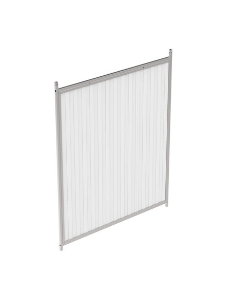 Lateral box canino de panel de sandwich 30 mm,panel sandwich, frente 150 cm