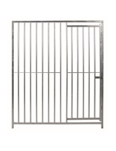 Façade des boxes pour chiens ECO, barres 8 cm, façade 150 cm