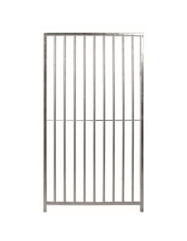 Side of ECO dog boxes, bars 8 cm, front 100 cm